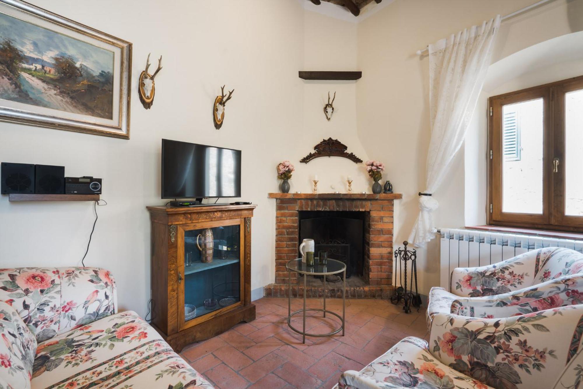 Casa Alta Lejlighed Greve in Chianti Eksteriør billede