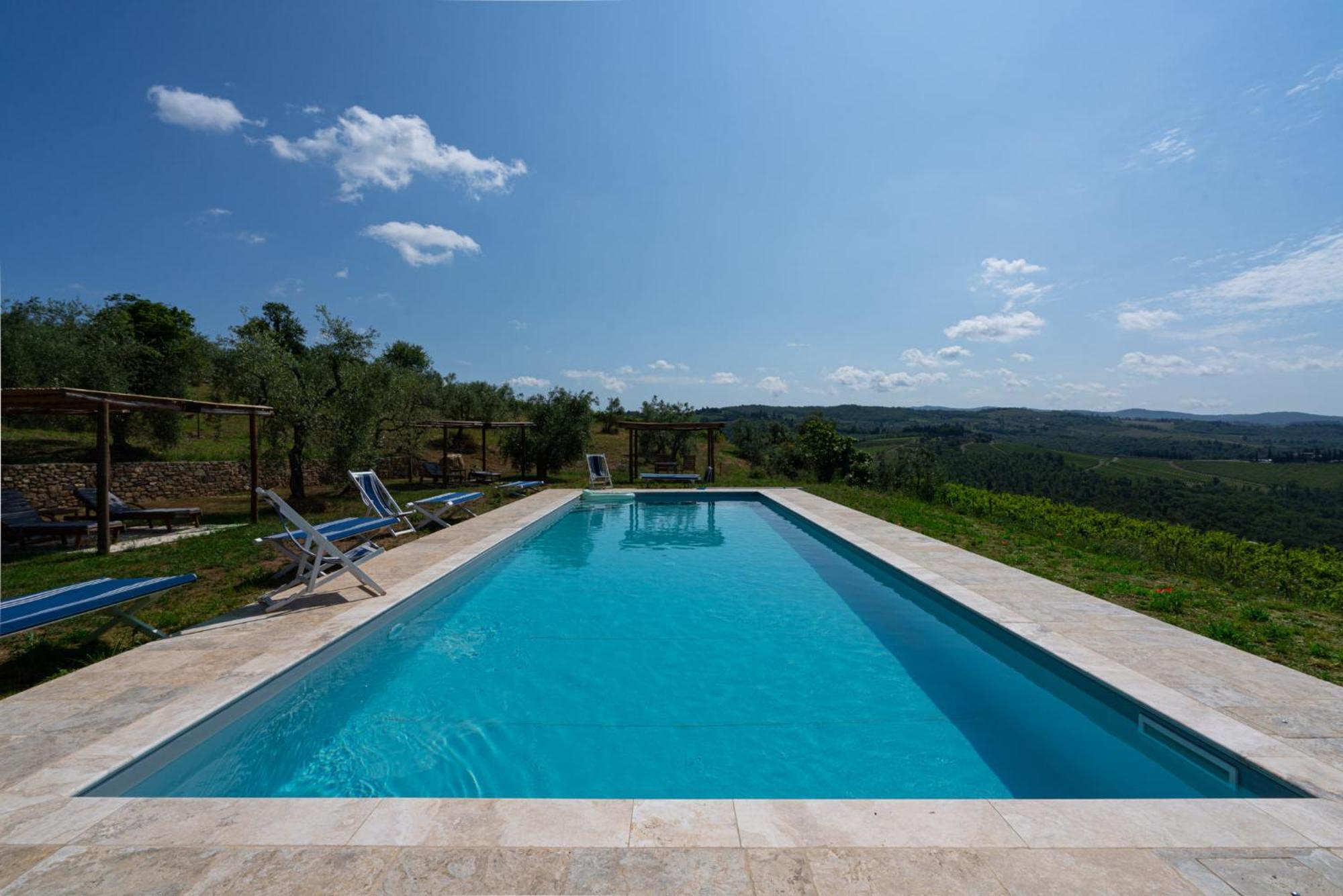 Casa Alta Lejlighed Greve in Chianti Eksteriør billede