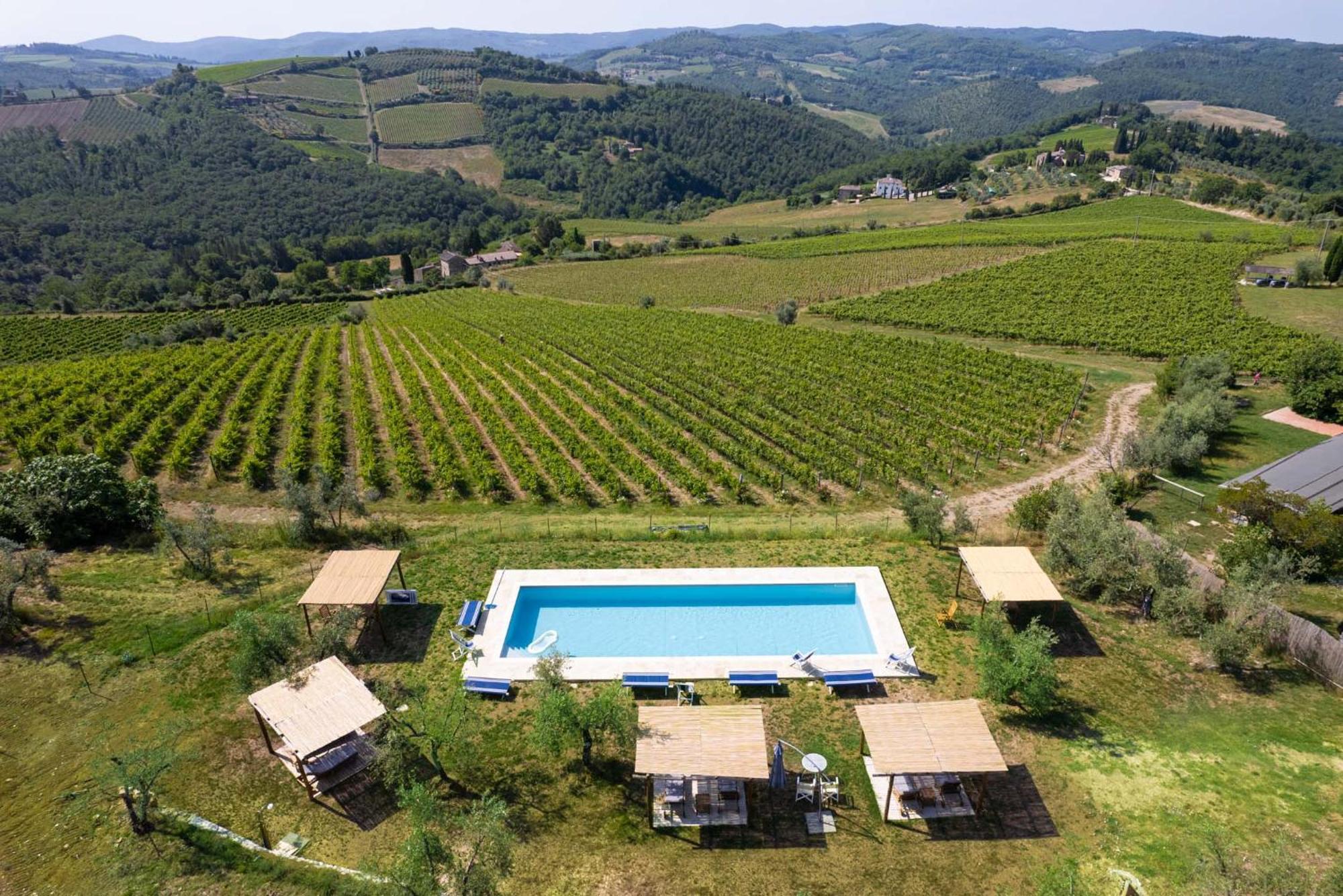 Casa Alta Lejlighed Greve in Chianti Eksteriør billede