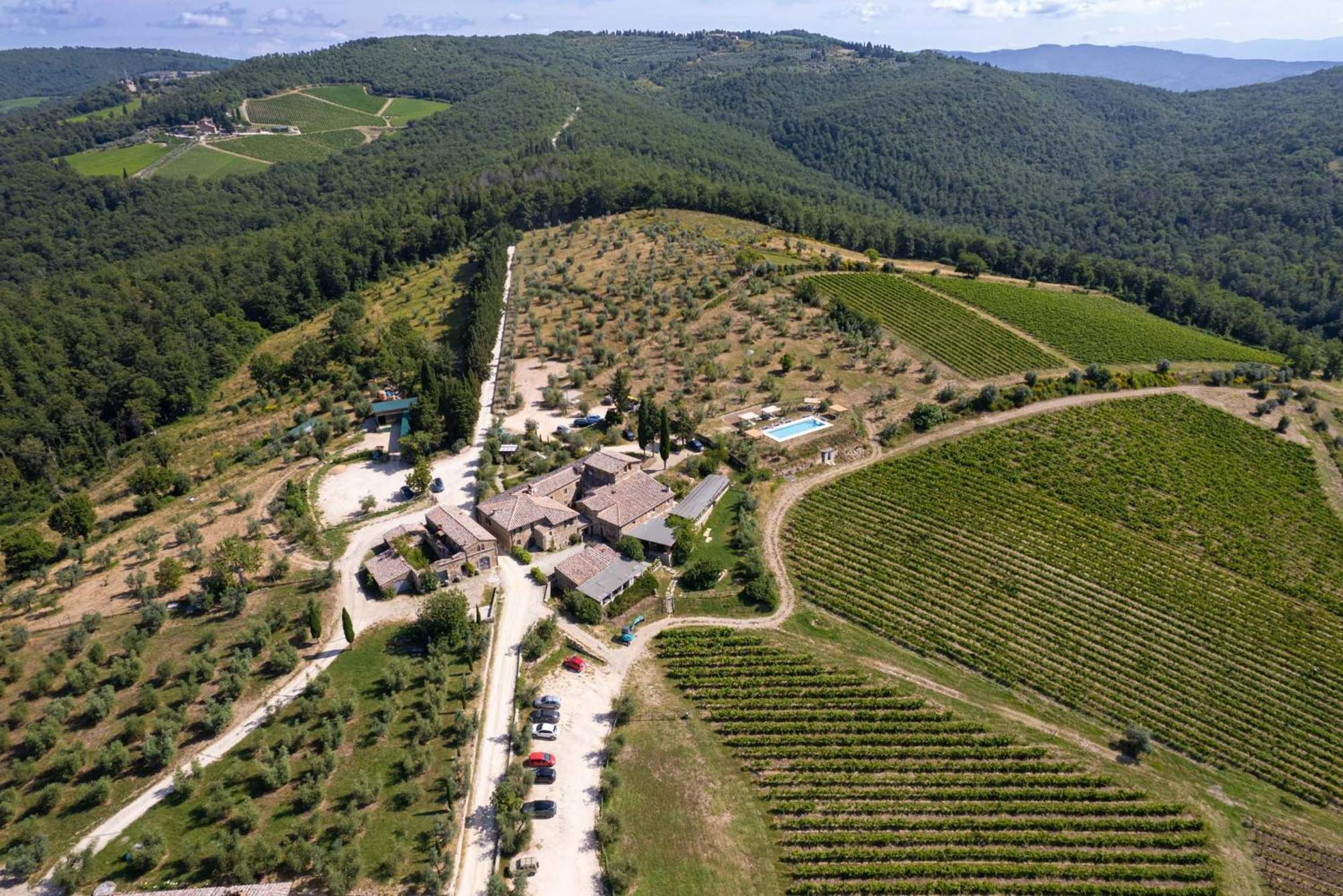 Casa Alta Lejlighed Greve in Chianti Eksteriør billede